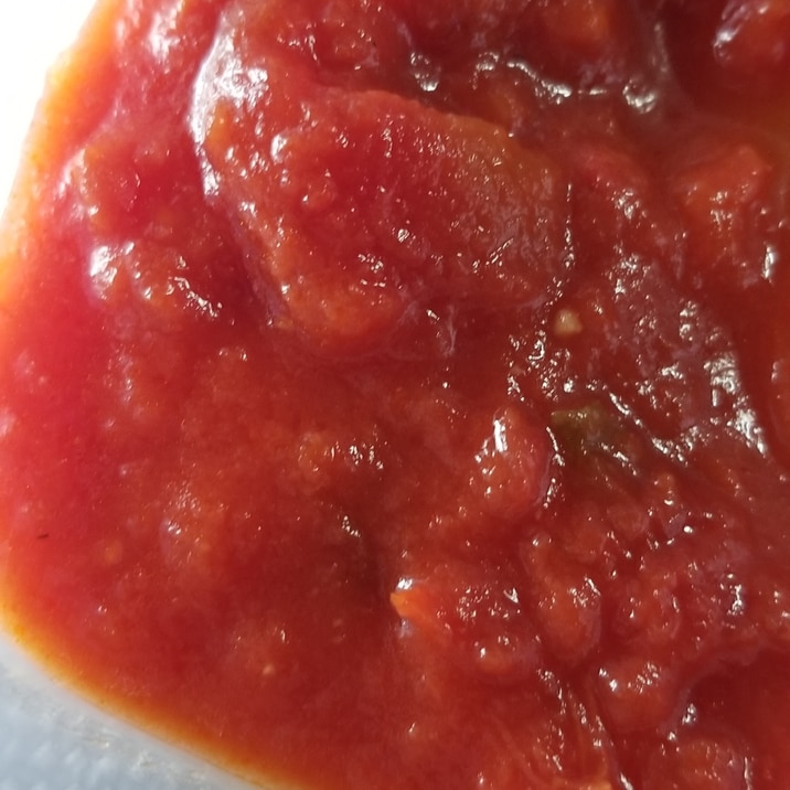 簡単!便利!カットトマト缶詰で作る トマトソース!